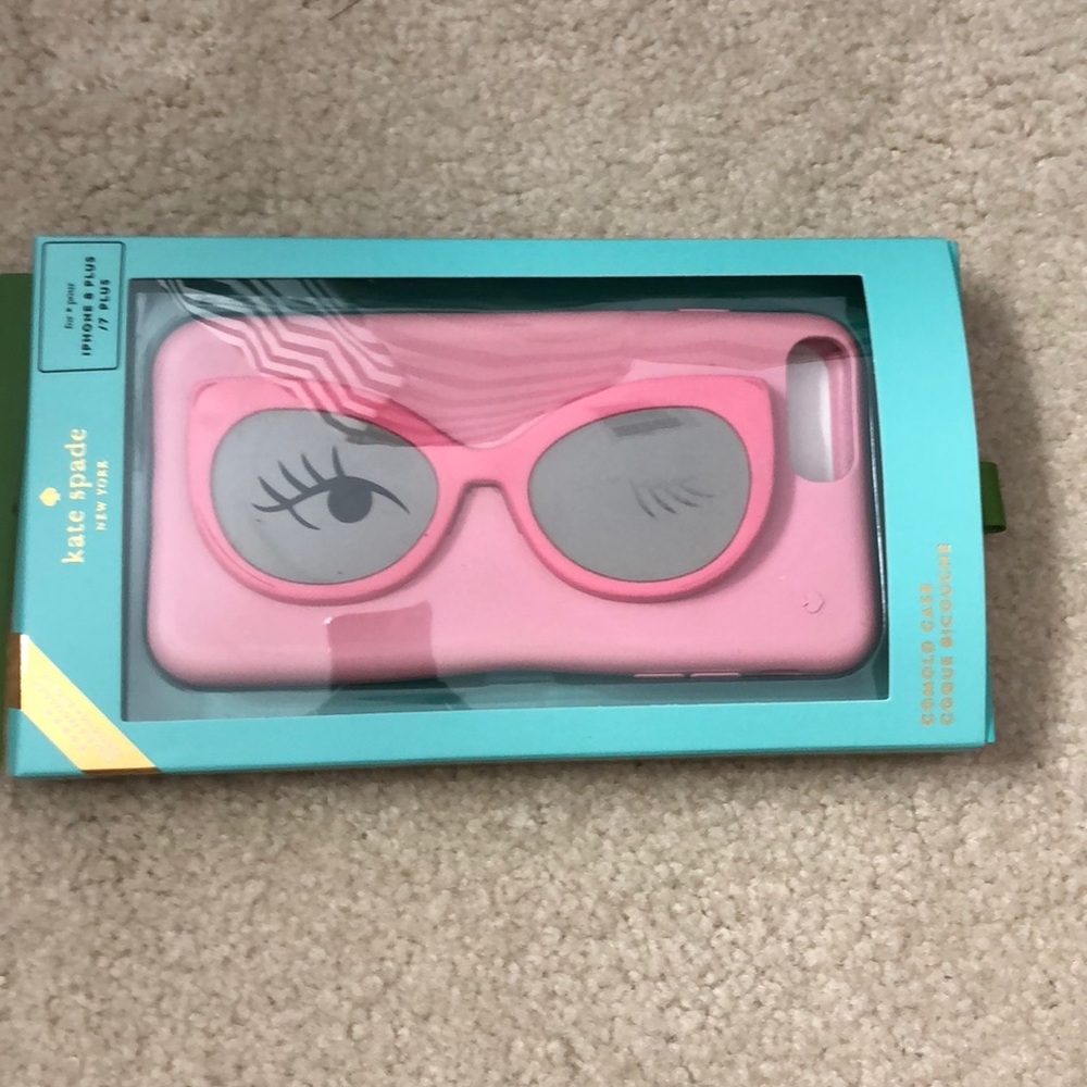 Like new kate Spade iPhone 7/8 plus case/ stand